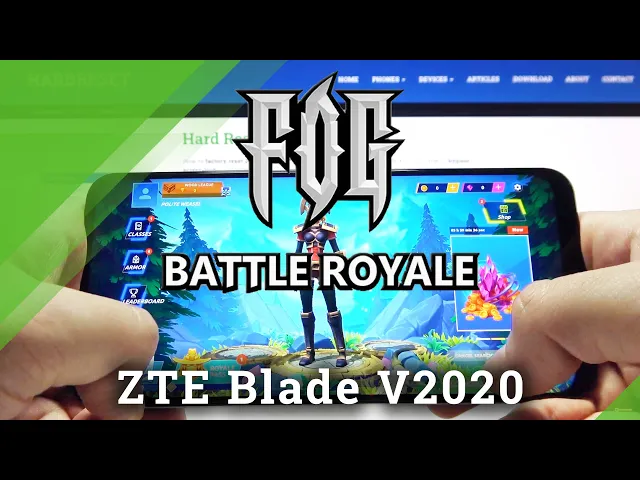 Video thumbnail for ZTE Blade V2020 5G FoG Battle Royale Gameplay