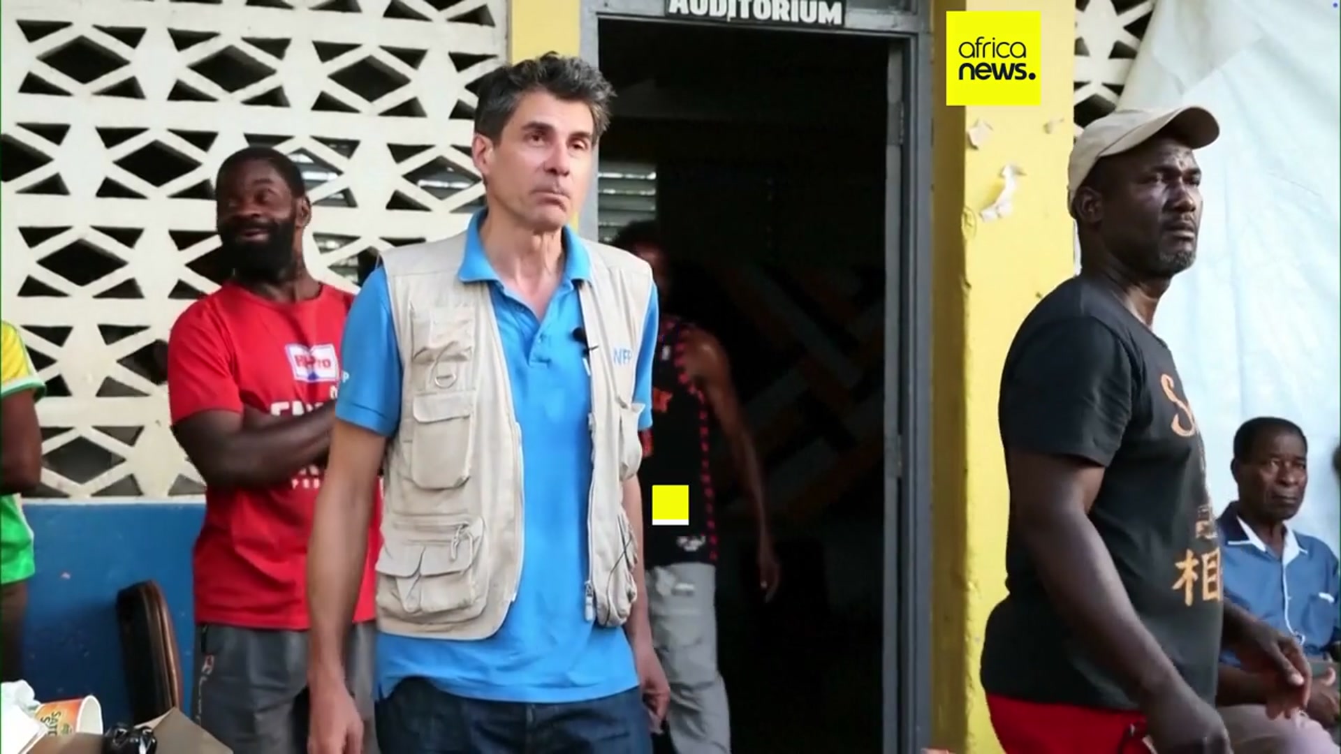 'Video thumbnail for Relief supplies arrive after Hurricane Melissa devastation'