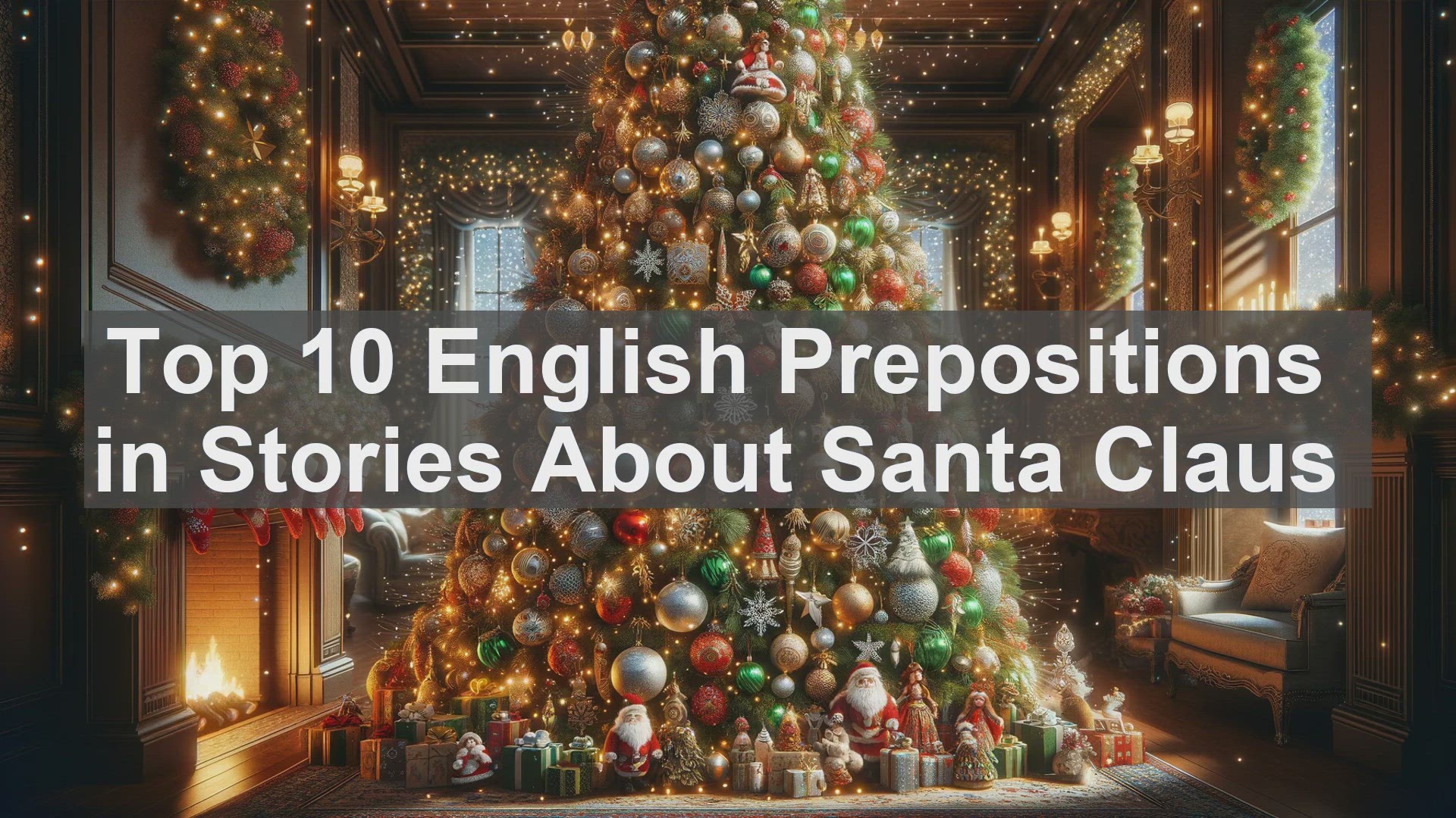 'Video thumbnail for Top 10 English Prepositions in Stories About Santa Claus'