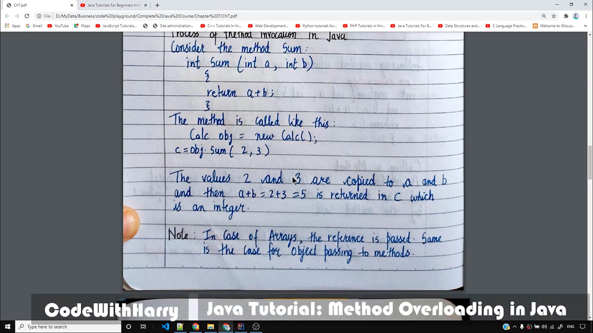 'Video thumbnail for Java Tutorial_ Method Overloading in Java'