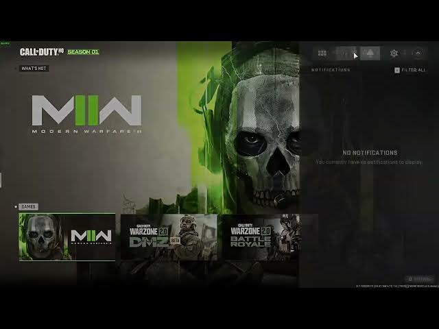 Video thumbnail for Call Of Duty Modern Warfare II Warzone 2.0 - How To Adjust Notifications Filters