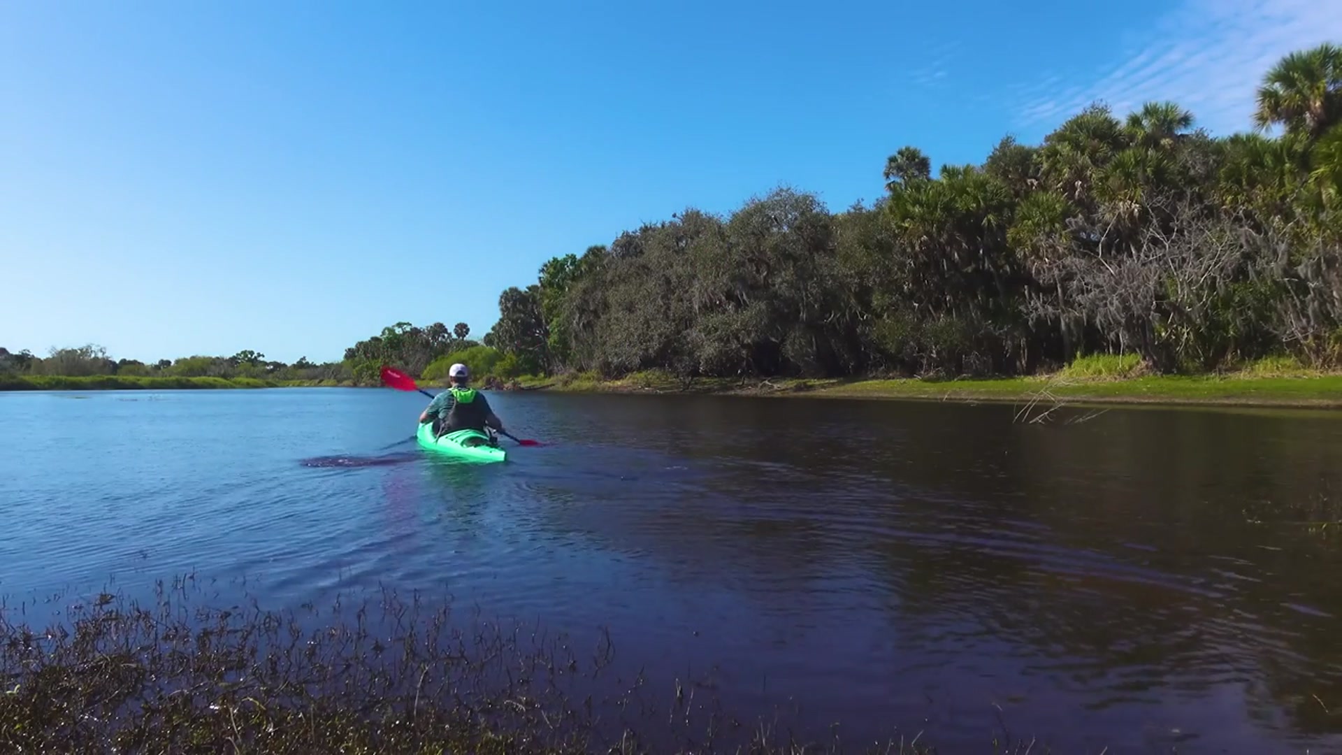 'Video thumbnail for Spring kayaking on Florida's Myakka River - Lightweight Pakayak test!'
