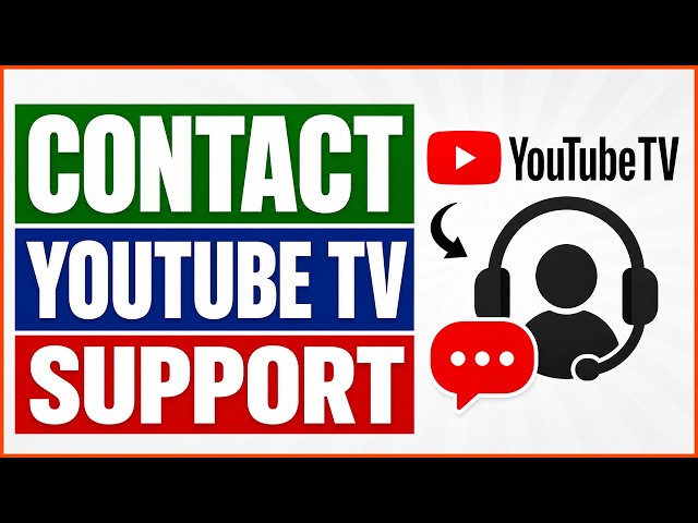 Video thumbnail for How To Contact YouTube TV Support? [in 2026]