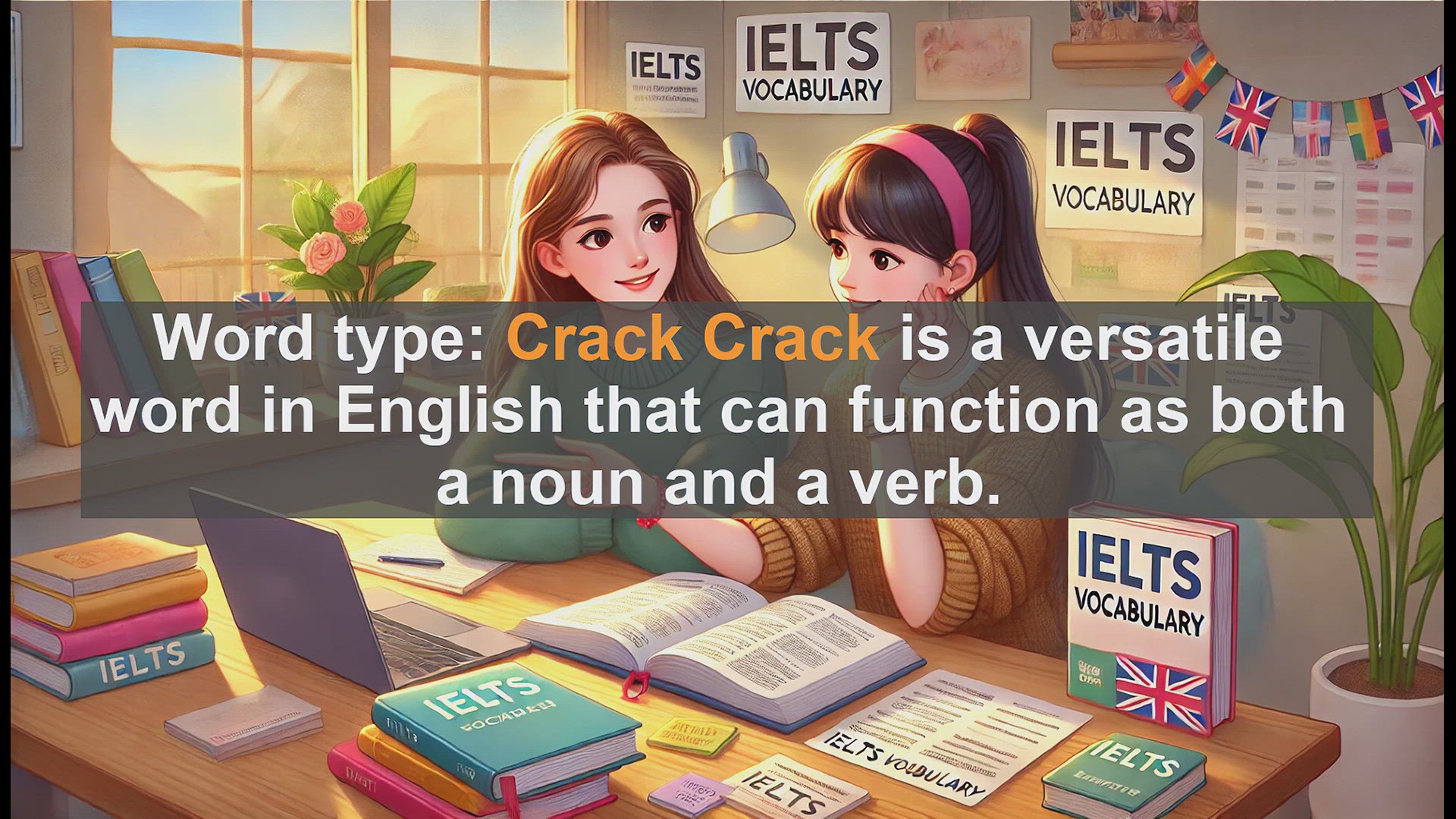 'Video thumbnail for 2500 Must Know IELTS 6.5 Vocabulary - Mastering 'Crack': A Key Word for IELTS Success'