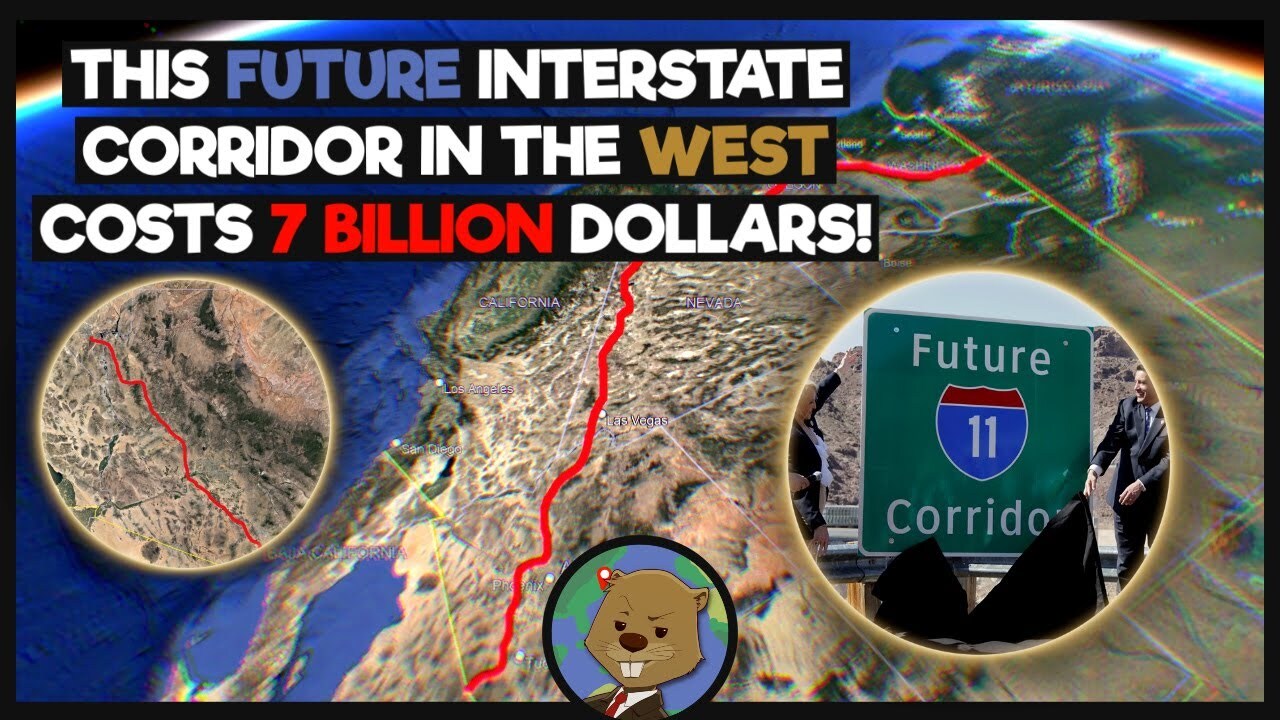 'Video thumbnail for The West's $7 Billion Future Interstate Corridor (I-11)'
