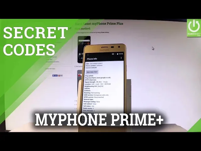 Video thumbnail for myPhone Prime Plus CODES / Hidden Menu / Advanced Features