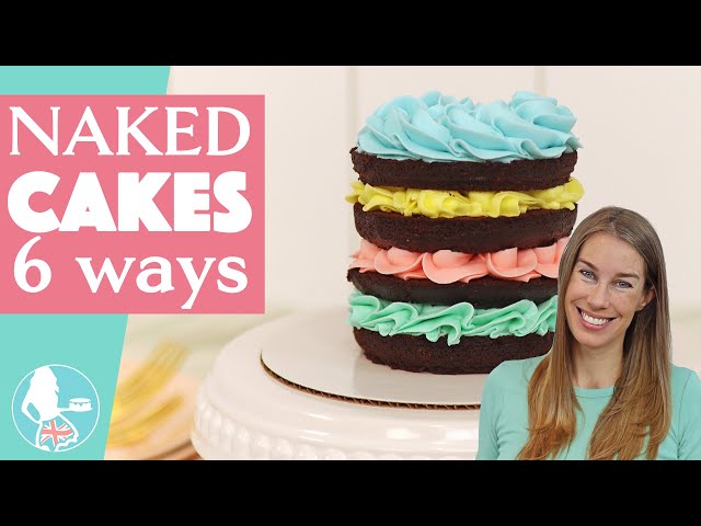 Video thumbnail for Naked Cakes 6 Ways