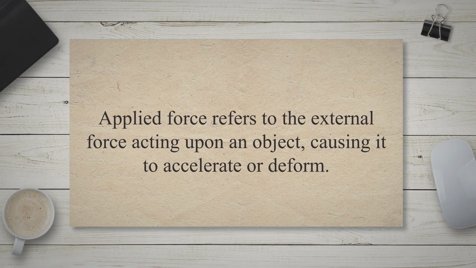 'Video thumbnail for How to Find Applied Force'