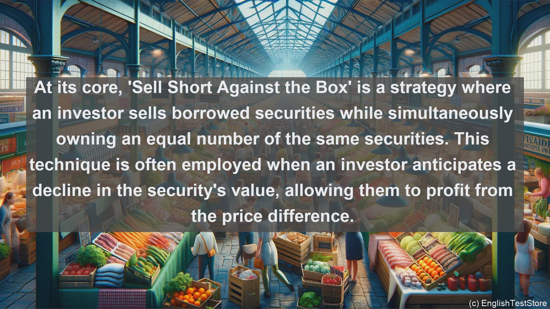 'Video thumbnail for Sell short against the box in economics and finance'