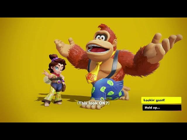 Video thumbnail for Donkey Kong Bananza - Freezer Layer SL 501: Explore Canter Creamery Village: Buy Dig-It Neckerchief