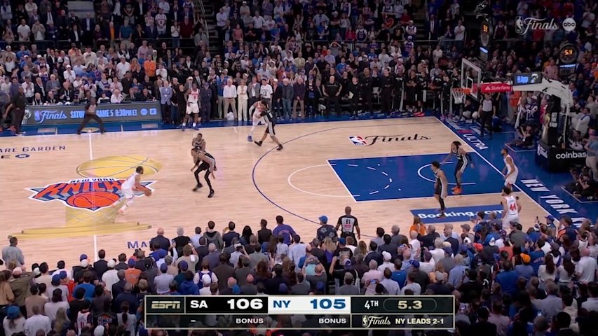 Video thumbnail for Knicks complete record 29-point comeback to seal game 4 win