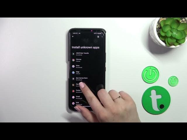 Video thumbnail for How to Allow Unknown Sources for Apps on ASUS ROG Phone 7 - Managing Permissions