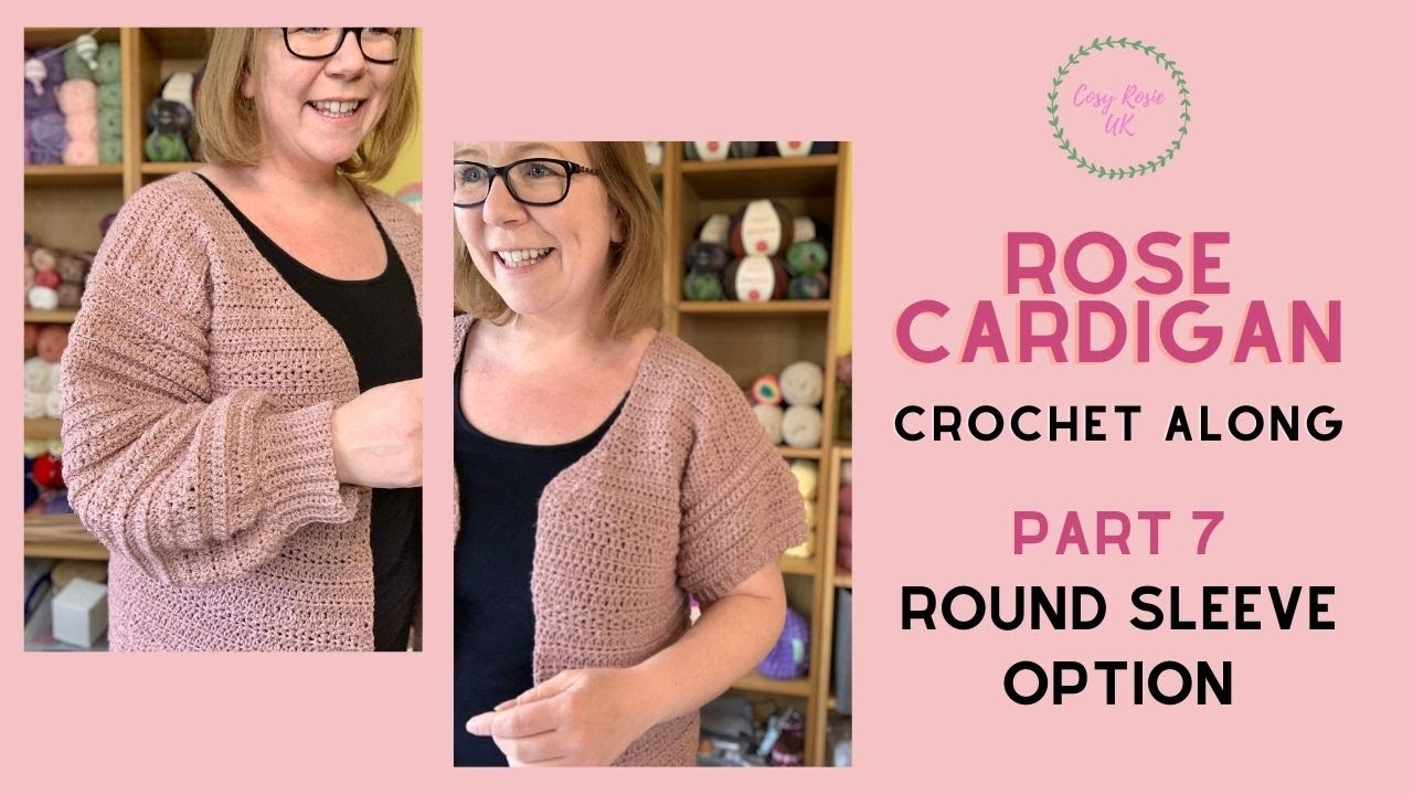 Video thumbnail for Round, puffed sleeves | Rose Cardigan CAL