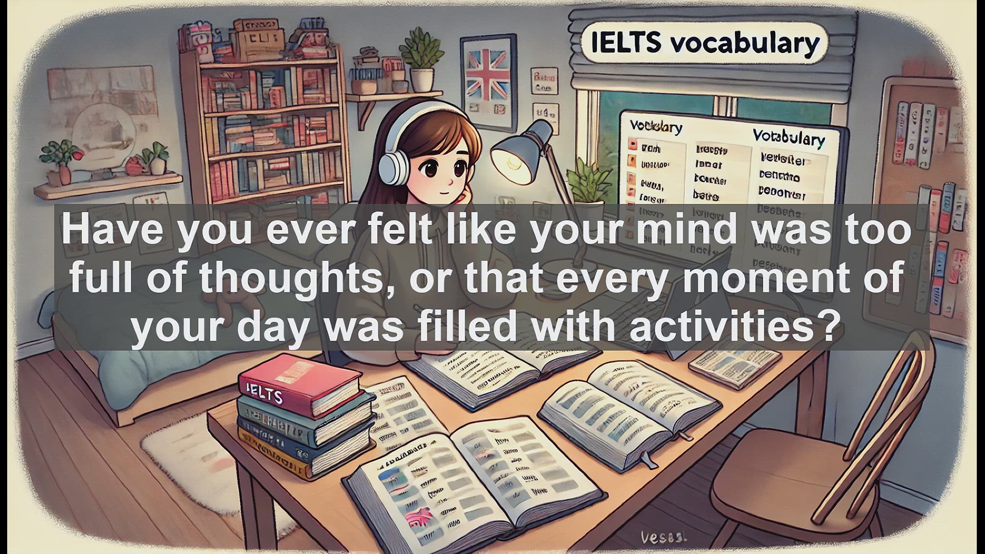 'Video thumbnail for 2500 Must Know IELTS 6.5 Vocabulary - Understanding 'Occupied': Key Vocabulary for IELTS Success'