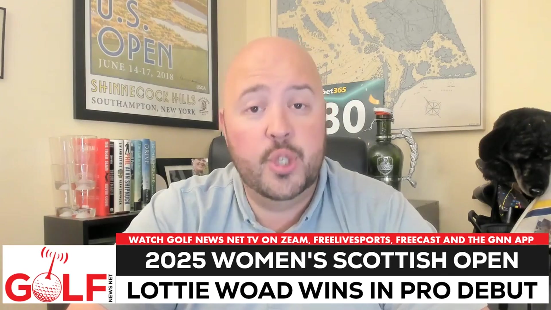 'Video thumbnail for Lottie Woad wins in LPGA pro debut at Women's Scottish Open'