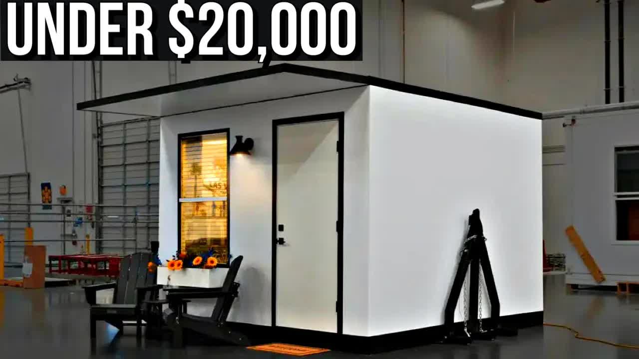 Video thumbnail for Boxabl Casita: New Folding Steel Frame Home Prototype