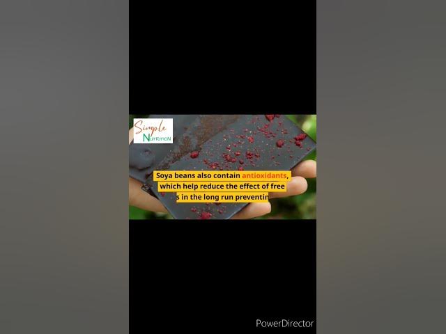 Video thumbnail for The Benefits of eating Soya beans.