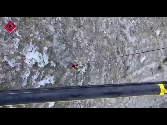 'Video thumbnail for British couple rescued from mountaintop behind Altea on Halloween'
