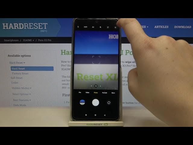 Video thumbnail for How to Switch On/Off Customized Watermark in POCO X3 Pro - Sign Photo
