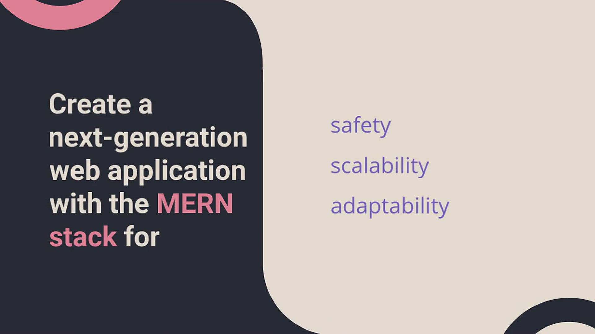 'Video thumbnail for Advantages of Using MERN Stack for Your Next Web Application'