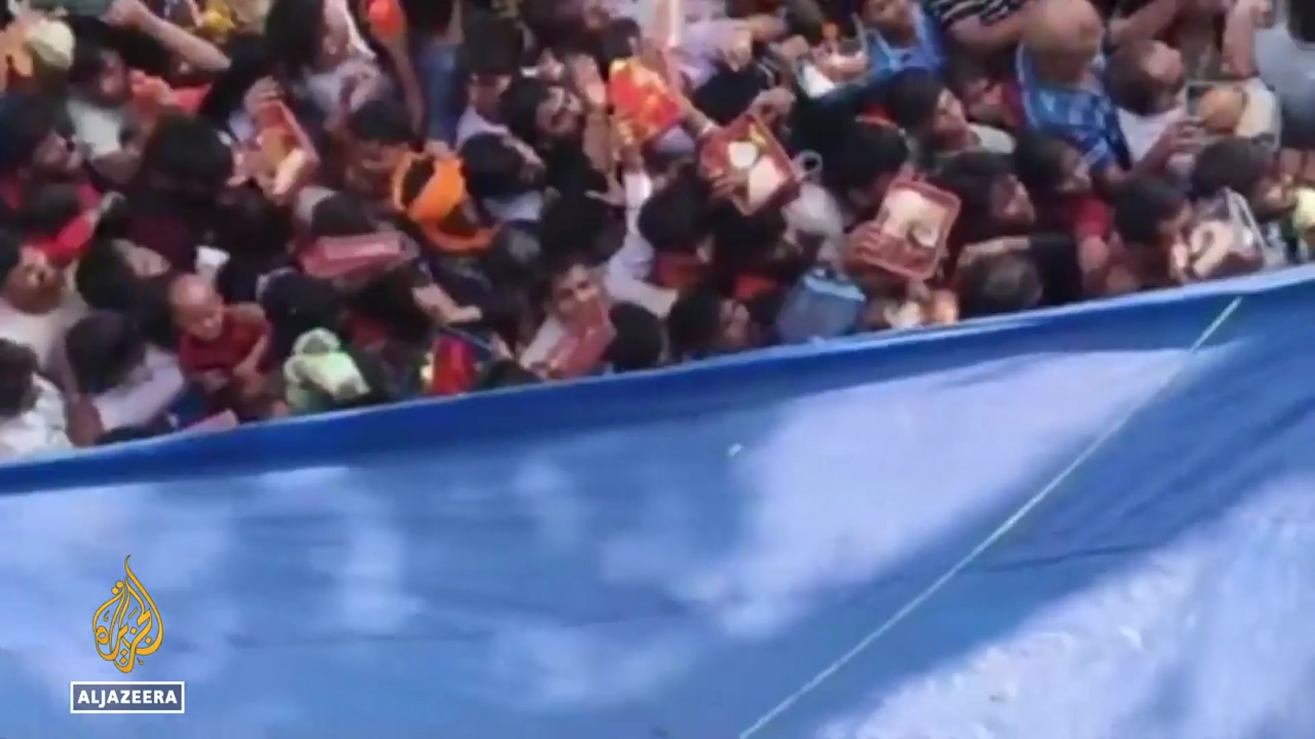 'Video thumbnail for At least seven killed in crowd crush at Hindu temple in India’s Haridwar'