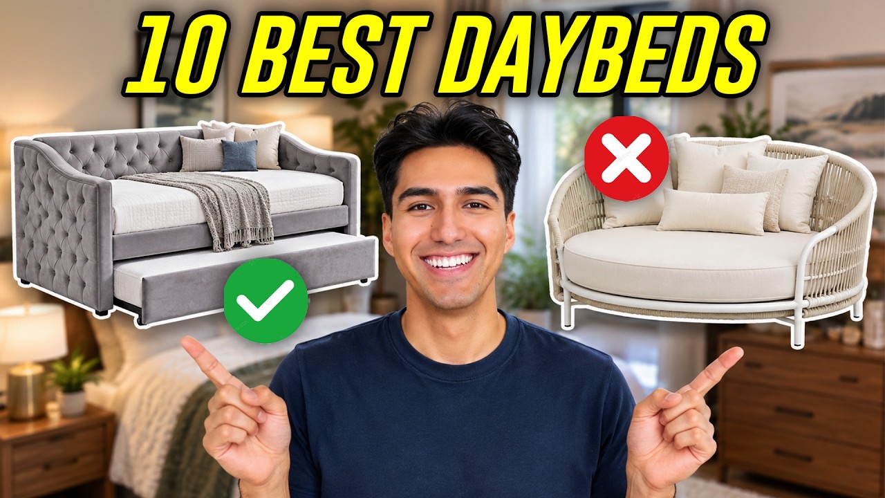 Video thumbnail for 10 Best Daybeds In 2026 (Amazon, Wayfair, Birchlane, Etc)