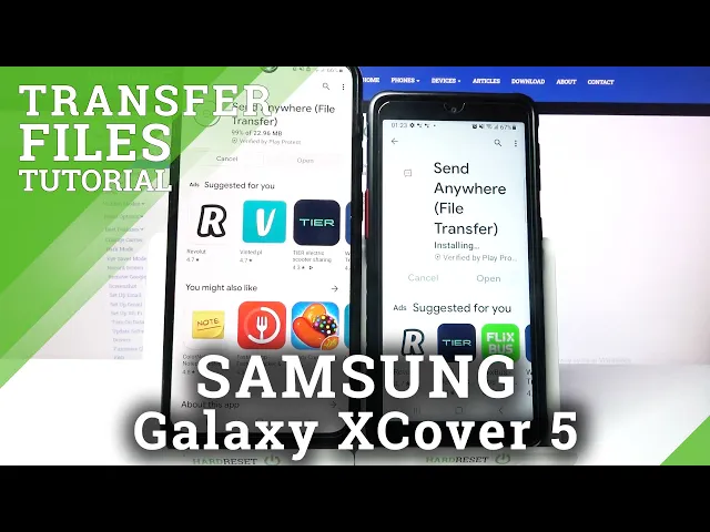 Video thumbnail for How to Transfer Data from Android Phone to SAMSUNG Galaxy XCover 5 – Migrate Data from Android