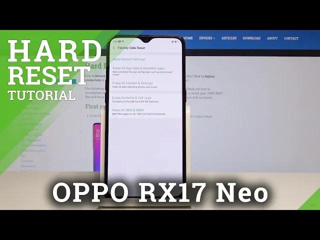 Video thumbnail for How to Reset System Settings in OPPO RX17 Neo - Restore Default System Set Up