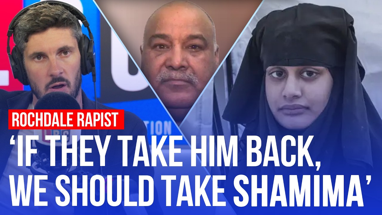 Video thumbnail for Pakistan resists Rochdale grooming gang leader's deportation | LBC reaction