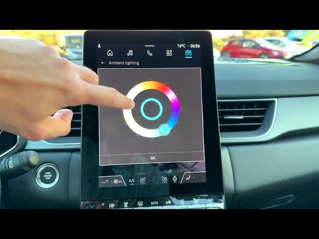 Video thumbnail for Renault Captur - How to Change Ambient Lighting