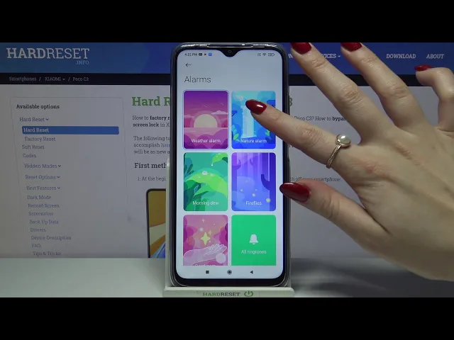 Video thumbnail for How to Set Up Alarm Clock in XIAOMI POCO C3 – Alarm Clock Settings