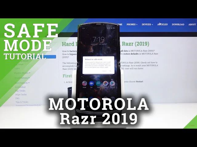 Video thumbnail for SAFE MODE MOTOROLA Razr (2019) – Third-Party Apps