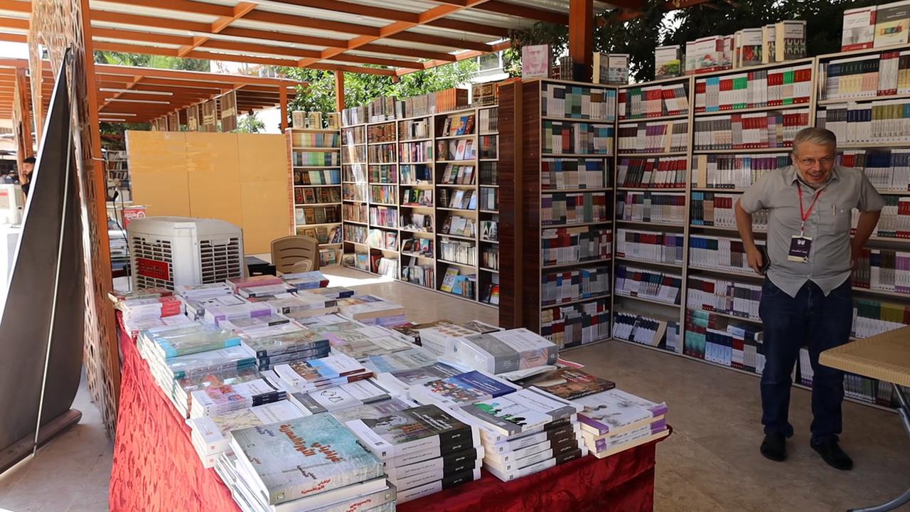 Video thumbnail for Syria: Fourth Idlib Book Fair Opens 9.