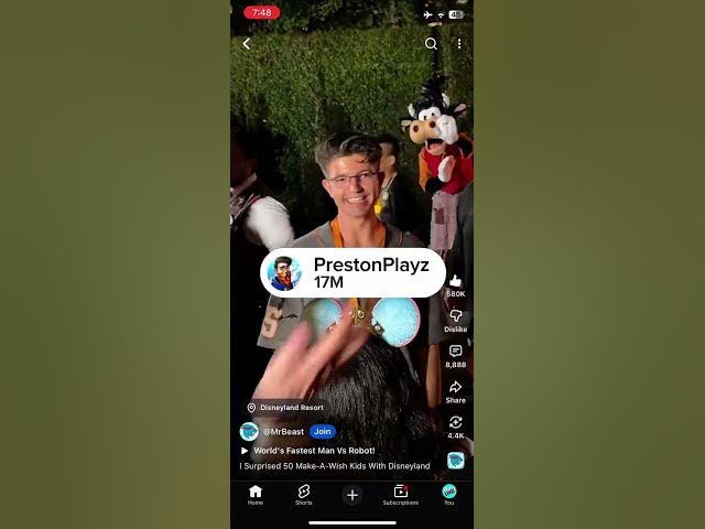 Video thumbnail for Mr beast make a wish #foryou #youtubeshorts #mrbeast