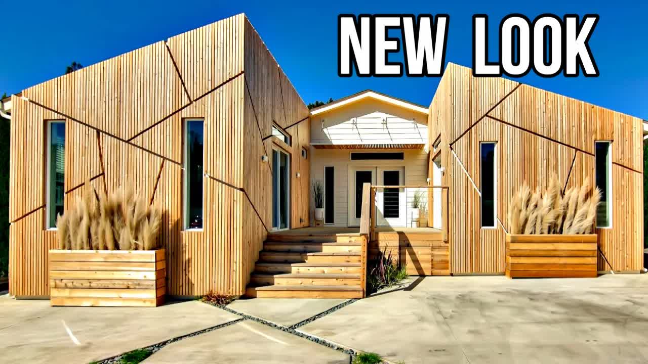 Video thumbnail for An Inside Look at a 1700 square foot PREFAB HOME with a one of a kind Exterior!