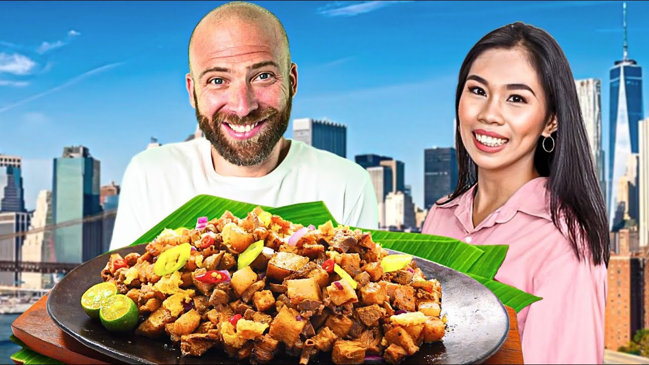Video thumbnail for Filipino Food Marathon In NYC!! The Philippines Eats Like This!!