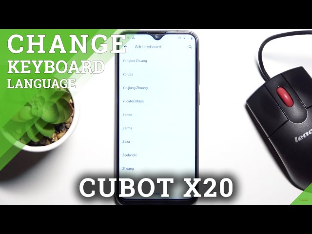 Video thumbnail for How to Change Keyboard Language on CUBOT X20 – Set Up Keyboard Language