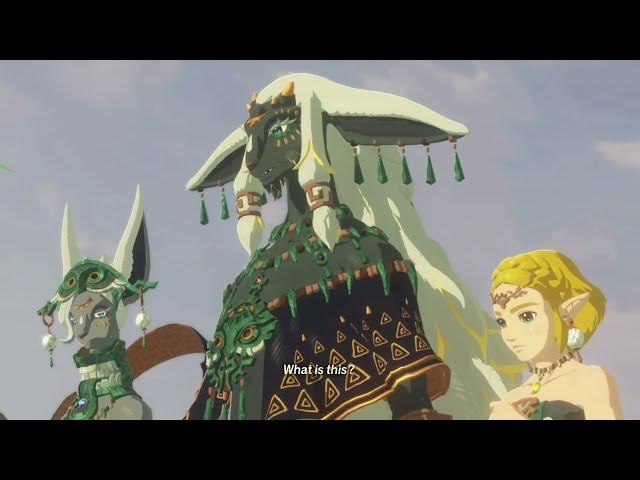 Video thumbnail for Hyrule Warriors: Age of Imprisonment - Lanaryu Defiled: Qia, Queen of Zora Introduction Cutscene