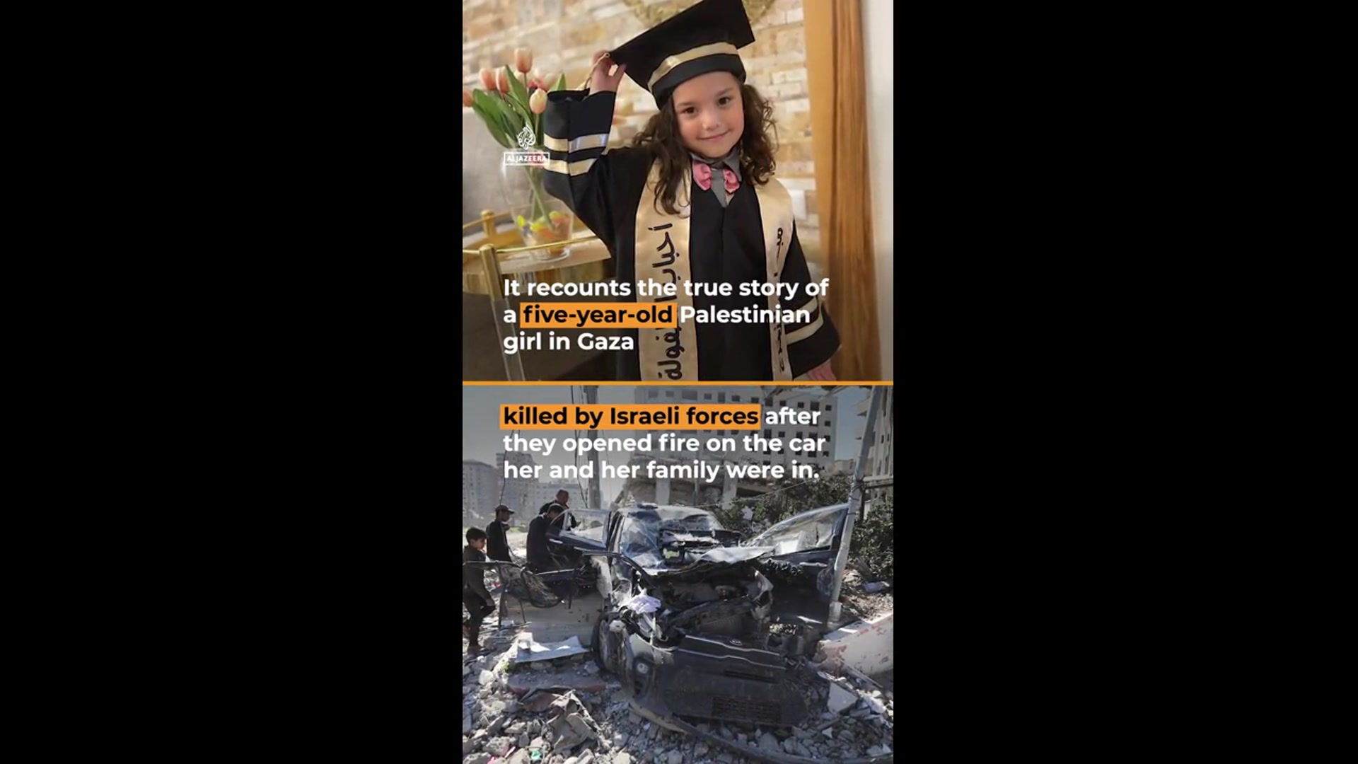 'Video thumbnail for Film recounting Hind Rajab's final plea breaks record at premiere'