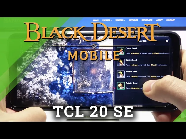 Video thumbnail for TCL 20 SE - Black Desert Mobile Settings & Game Review