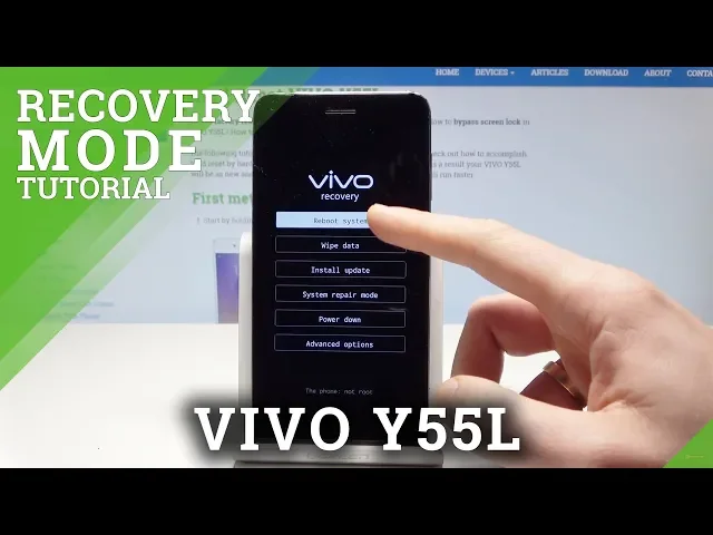 Video thumbnail for How to Enter Recovery Mode on VIVO Y55L - Open Recovery Menu.