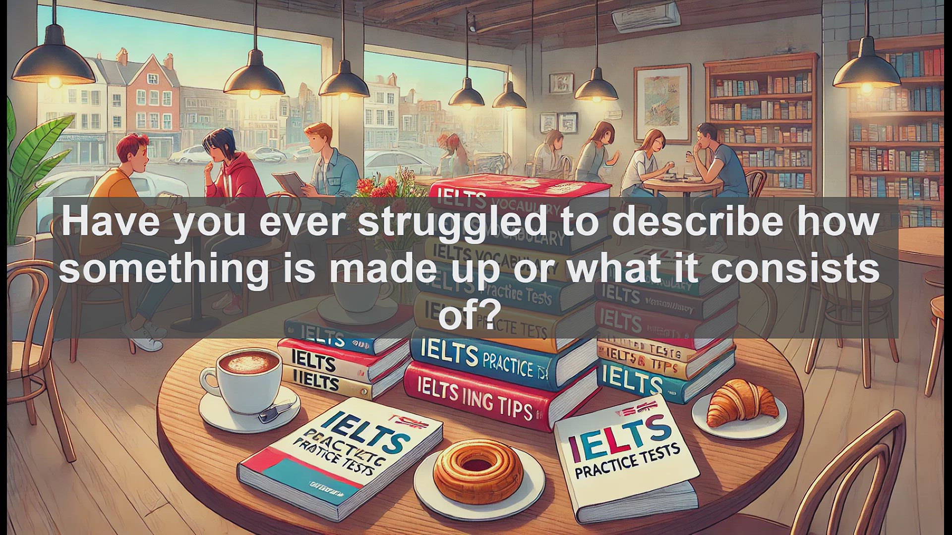 'Video thumbnail for 2500 Must Know IELTS 6.5 Vocabulary - Understanding 'Comprise': A Key Word for IELTS Success'