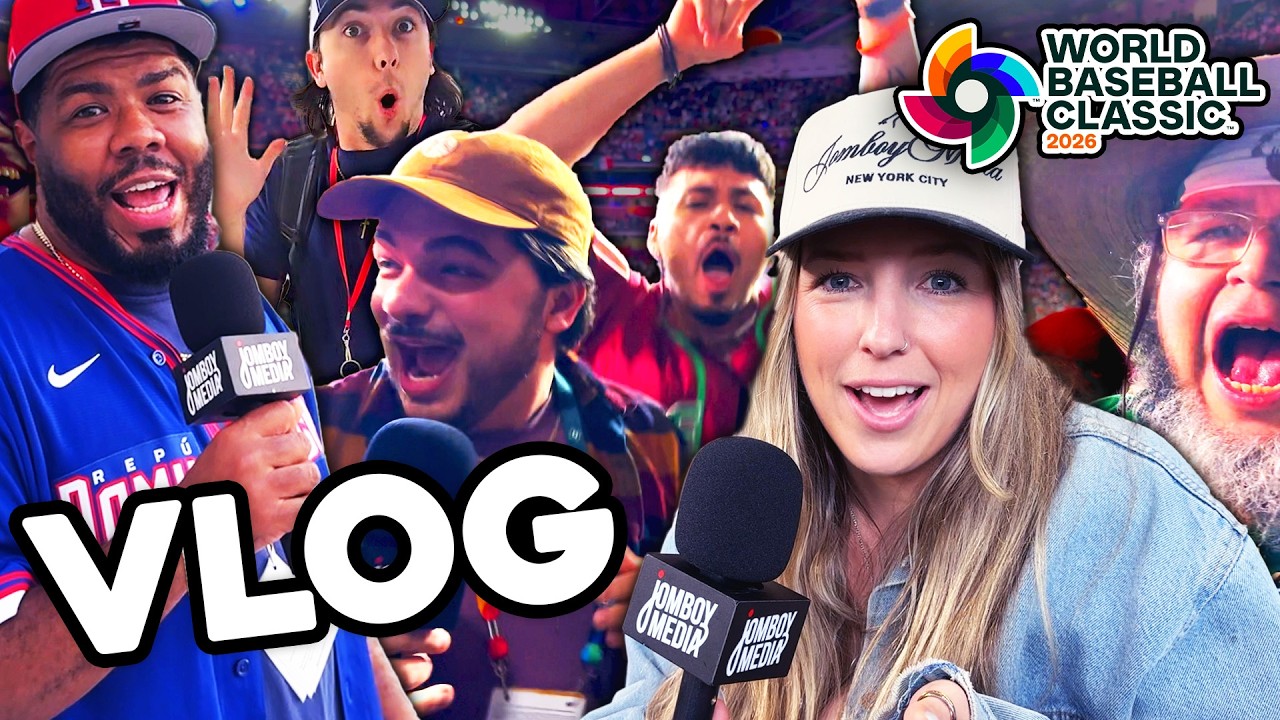 Video thumbnail for We went to the World Baseball Classic in Miami AND Houston! | WBC Vlog