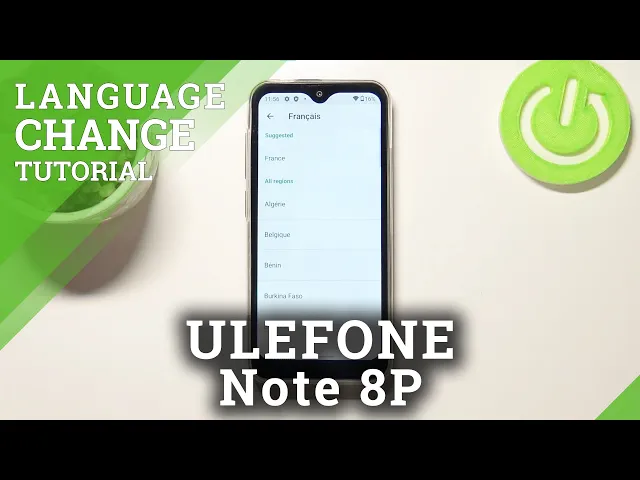 Video thumbnail for ULEFONE Note 8P – Change / Manage Phone System Language