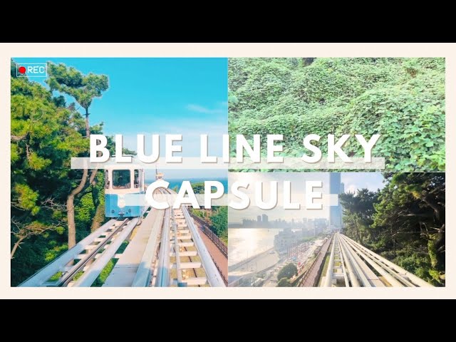 Video thumbnail for Mipo Station Sky Capsule Ride 🇰🇷 Coastal Train POV | Relaxing Music + Ocean Views