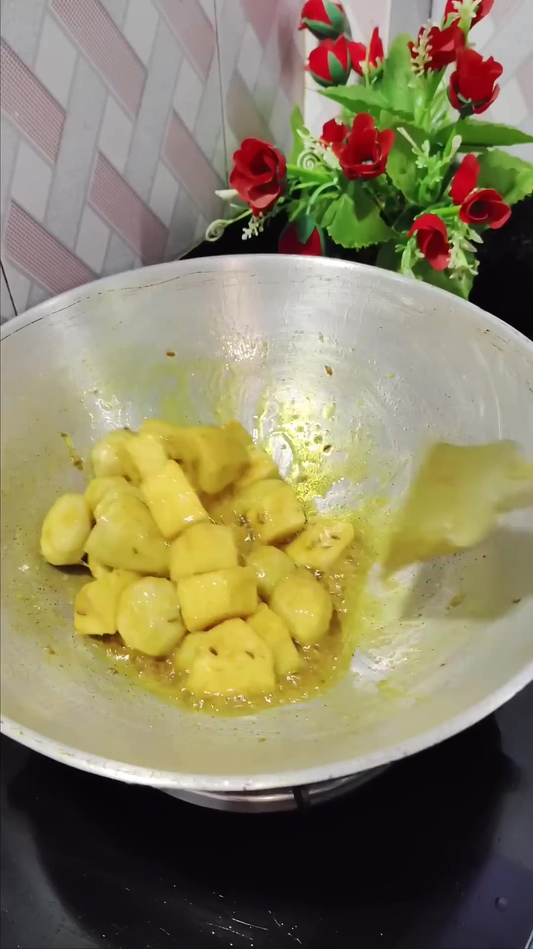 Video thumbnail for সামান্য কচুর এত স্বাদ¿😇😇 s trending kochurecipe arbikisabji viralvideo recipe viral new