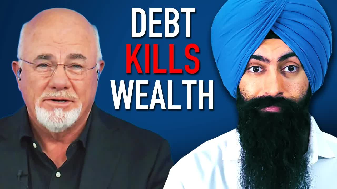'Video thumbnail for Minority Mindset: dave ramsey's debt-free wealth strategy vs. venture capital, explained by jaspreet singh'