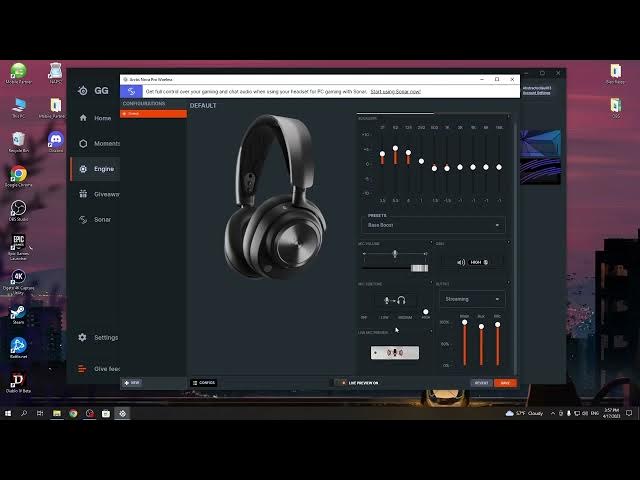 Video thumbnail for How To Change Microphone Sidetone Level On Steelseries Arctis Nova Pro Wireless