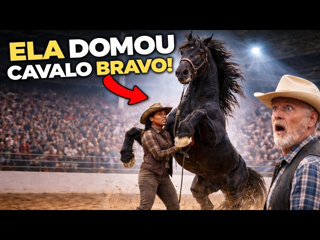 Video thumbnail for ESSE CAVALO ERA INDOMÁVEL... ATÉ ELA APARECER!