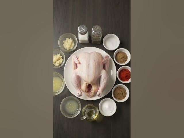 Video thumbnail for Ingredientes para hornear un pollo crujiente #viral #arianagatita #cocina
